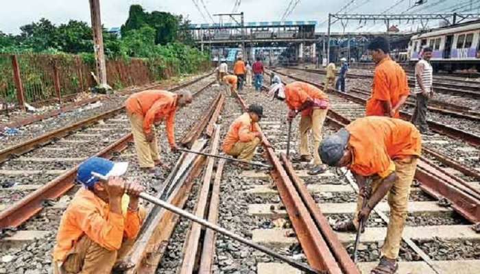 रविवारी मध्य रेल्वेवर तब्बल 10 तासांचा मेगा ब्लॉक