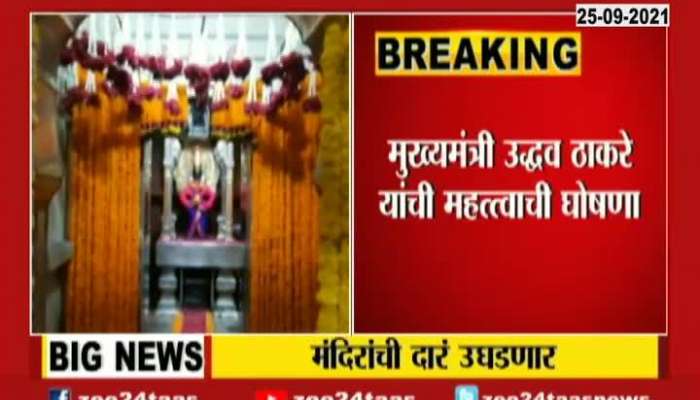 BJP Spritual Fornt Leader Tushar Bhosale On Reopening Of Temples
