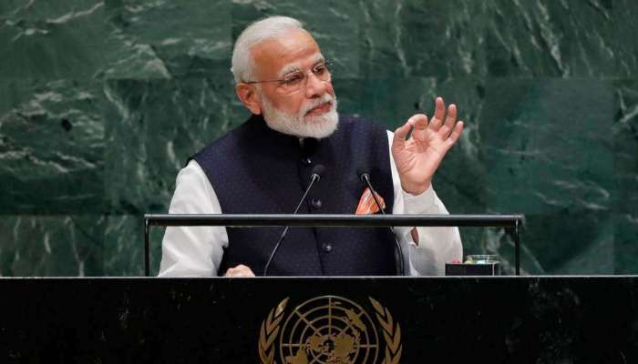 UNGA मध्ये PM Modi चे संबोधन, पाकिस्तान आणि दहशतवादावर केला वार