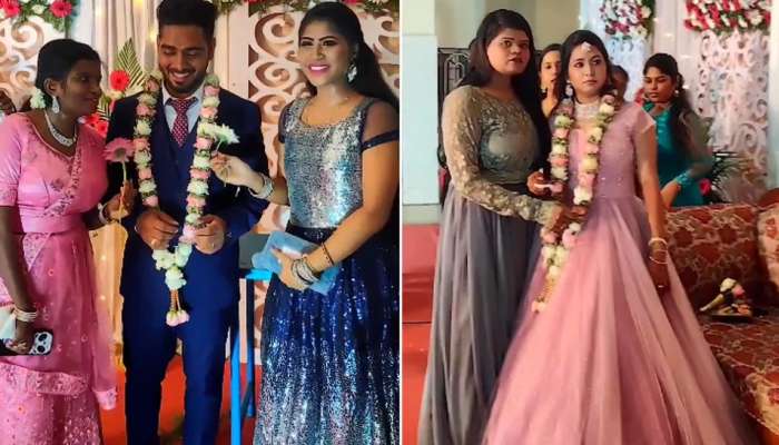 Wedding Video : मुलींसोबत असं करत होता नवरदेव, नववधुने पाहिलं तर हे झाले असे हाल 