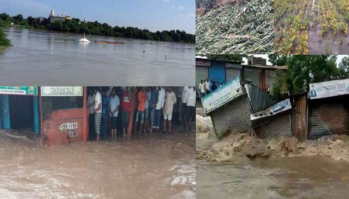 अतिवृष्टीने शेतकऱ्यांचे कंबरडे मोडले, सरकार संपूर्णपणे पाठीशी - अजित पवार