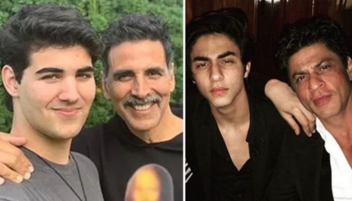 aryan khan च्या अटकेनंतर अक्षय कुमारचा मुलगा चर्चेत