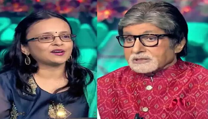 KBC 13 : &#039;तुमच्या सुनेमुळे खूप jelouse फिल होतं&#039;, स्पर्धकाकडून हे शब्द ऐकून Big B आश्चर्यचकित