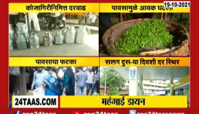 Nagpur Mumbai Pune Vegetables And Milk Price Hike