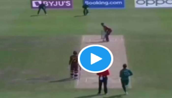 T20 World Cup : मॅचमध्ये पाकिस्तानच्या कर्णधारानं फलंदाजाला डिवचलं, पाहा लाईव्ह व्हिडीओ