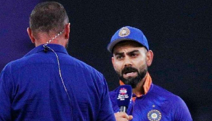 T20 World Cup : 7 दिवसांत कर्णधार कोहली वक्तव्यावरून पलटला, म्हणाला...