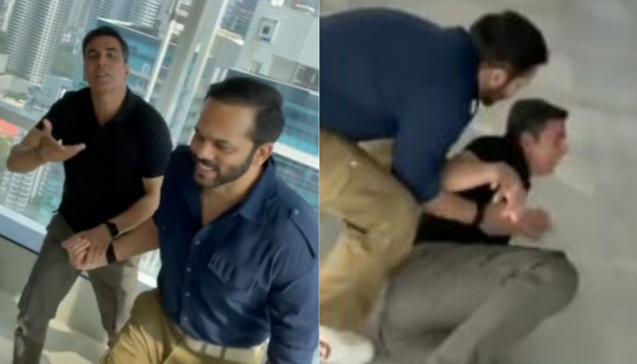 Rohit Shetty सोबत मस्ती Akshya Kumar ला पडली भारी, थेट आपटला तोंडावर !