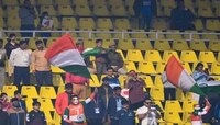 IND vs NZ:  'पाकिस्तान मुर्दाबाद...मुर्दाबाद' LIVE सामन्यात जोरदार घोषणा, व्हिडीओ