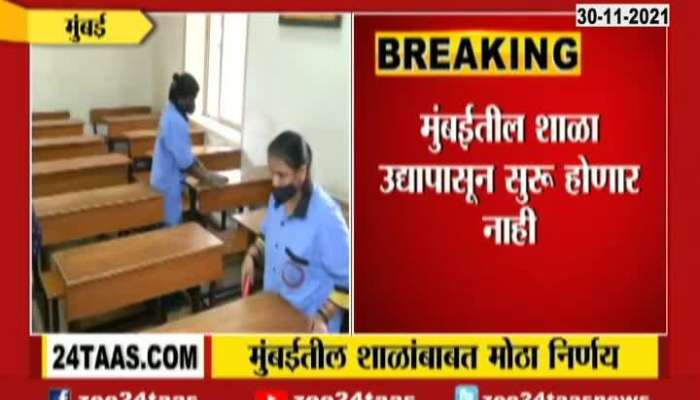 Mumbai school will reopen from 15th December