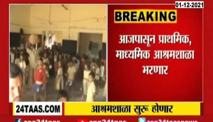 Ashram Shala Across Maharashtra To Reopens From Today