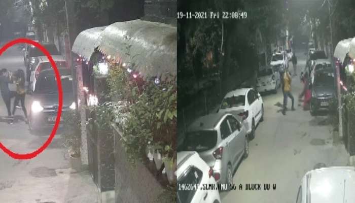 महिलेला अमानुष मारहाण, &#039;या&#039; राजकीय नेत्यावर मोठा आरोप : CCTV Footage 