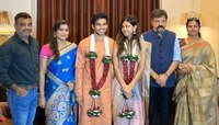 राष्ट्रवादी काँग्रेसचे नेते जितेंद्र आव्हाड यांच्या मुलीचा विवाहसोहळा 