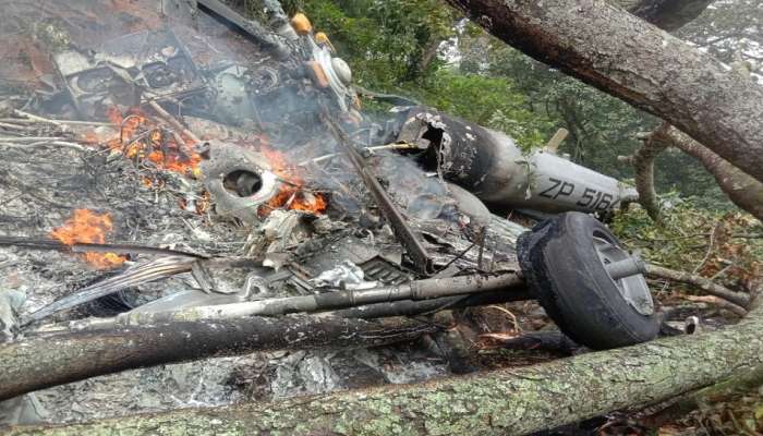 Coonoor Army Helicopter Crash : आताची सर्वात मोठी बातमी| दुर्घटनेत 13 जणांचा मृत्यू