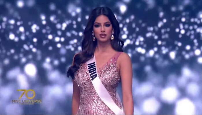 Miss universe 2021 : भारताची हरनाझ संधूच्या डोक्यावर विश्वसुंदरीचा मुकूट 