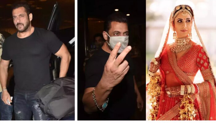  कतरिनाच्या लग्नानंतर Salman Khan मुंबईला परतला, व्हिडिओ व्हायरल?