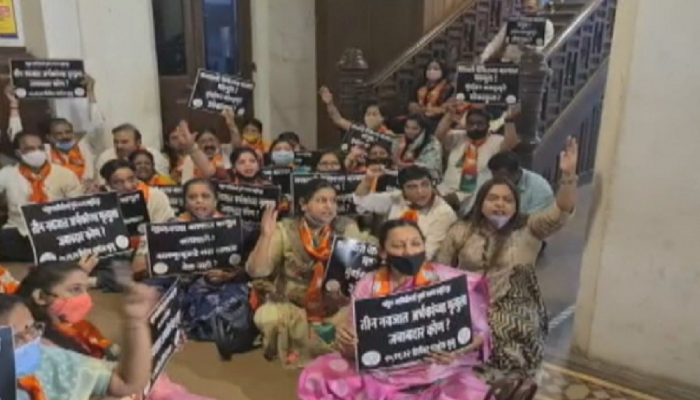 'पेंग्विन बाळाच्या बारशात मशगुल, पण नवजात शिशुंकडे दुर्लक्ष' भाजपाचा आरोप