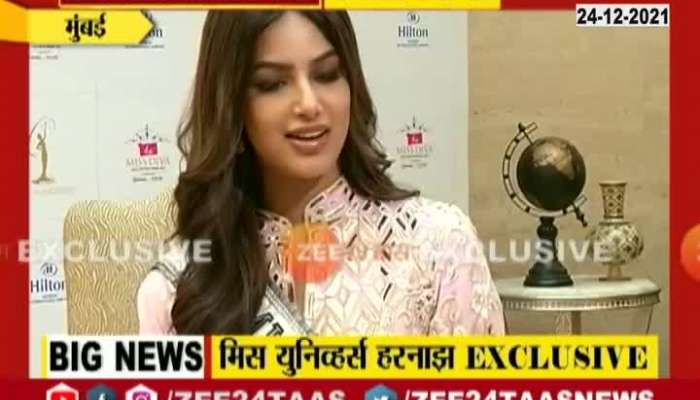 Miss Universe Harnaz Sandhu interview