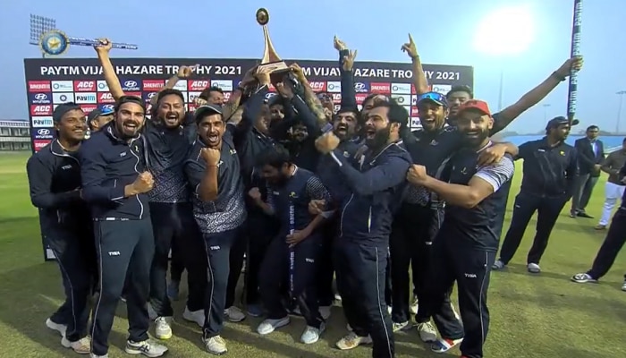 Vijay Hazare Trophy Final | हिमाचल प्रदेशची अंतिम सामन्यात तामिळनाडूवर मात, पहिल्यांदा पटकावलं विजेतेपद 