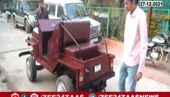 Madhya Pradesh Engineering Student Made Electric Car With Average Of 185 KM Per Charge