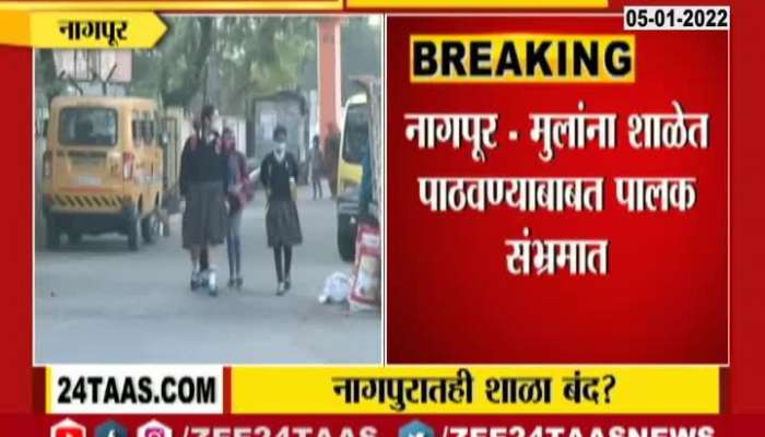 Nagpur parents are worried to send children at School
