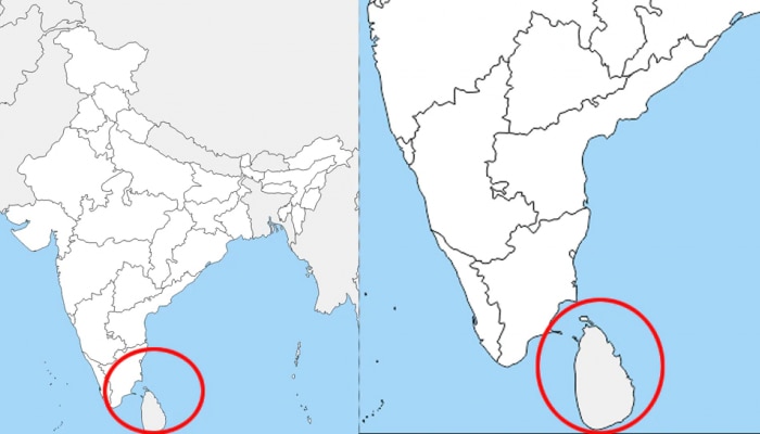 भारताच्या नकाशावर श्रीलंका का दाखवला जातो? या मागचं कारण मनोरंजक