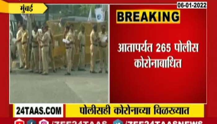  Mumbai 265 police tested Positive