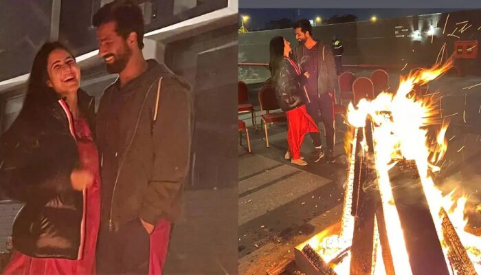 Lohri Celebration : लग्नानंतरचा पहिल्या सणाला कतरिनाला पतीकडून खास भेट 