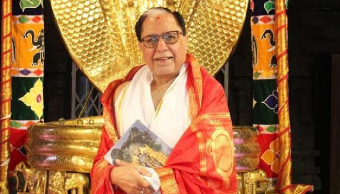 राज्यसभा खासदार Dr.Subhash Chandra तिरुपति बालाजी दर्शनाला