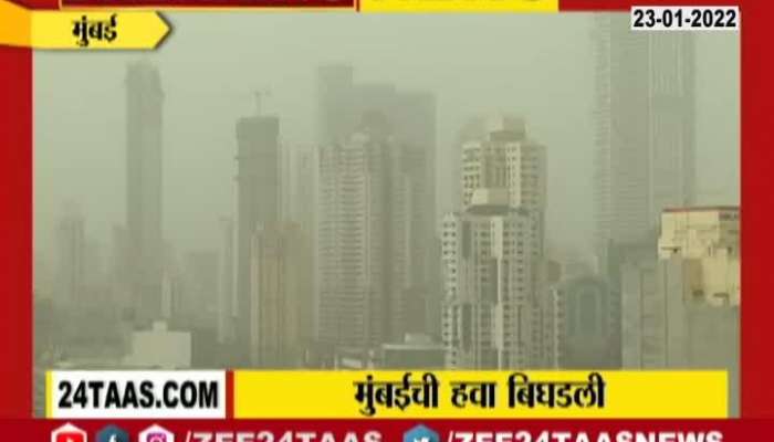 Mumbai Air Quality Gets Poor Ground Report