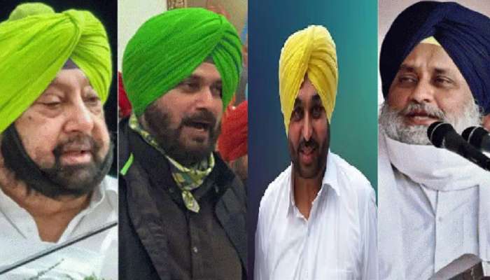 punjab elections 2022 : पंजाबमध्ये पंचरंगी लढतीचा फायदा कोणाला?