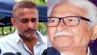 रमेश देव अनंतात विलीन; लेकाला अश्रू अनावर 
