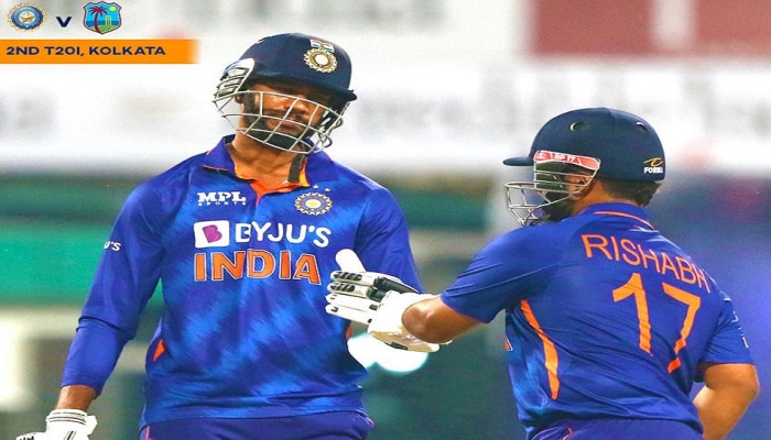 IND vs WI 2nd T20I | पंतची फटकेबाजी, विराटचं अर्धशतक, विंडिजला विजयासाठी 187 धावांचे आव्हान