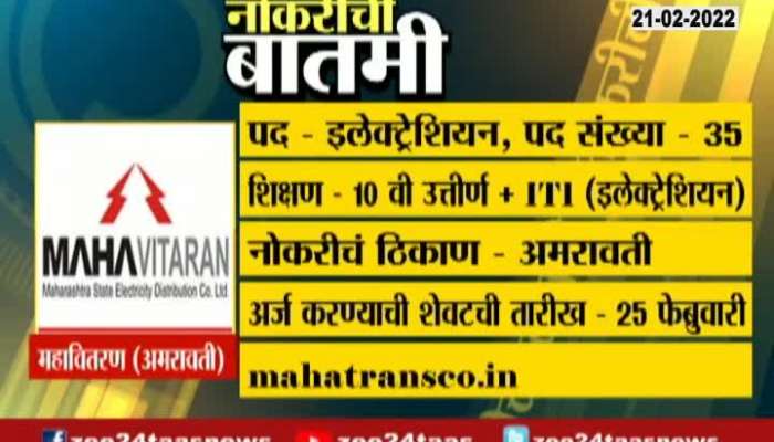 Naukarichi Batmi 2 PM 21 February 2022 Zee24Taas