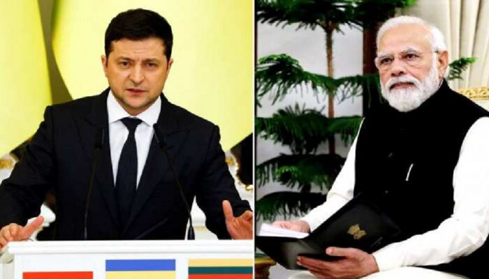 युक्रेनच्या राष्ट्राध्यक्षांचा थेट PM मोदींना फोन; युद्धाच्या पार्श्वभूमीवर केली &#039;ही&#039; विनंती