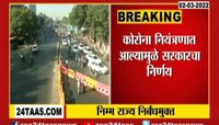 महाराष्ट्र राज्यातील 14 जिल्हे अनलॉक, निर्बंध पूर्णपणे हटवले
