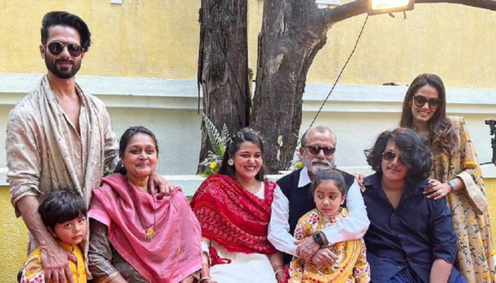 शाहिद कपूरच्या बहिणीच्या लग्नात पाहायला मिळाले नात्याचे अनोखे बंध; पाहणारेही भावूक 