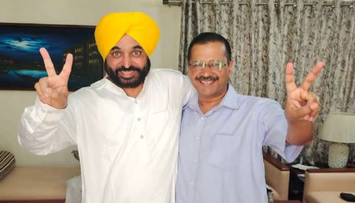 Punjab Election Results : पंजाबमध्ये &#039;आप&#039;ची जादू, अरविंद केजरीवाल यांची पहिली प्रतिक्रीया