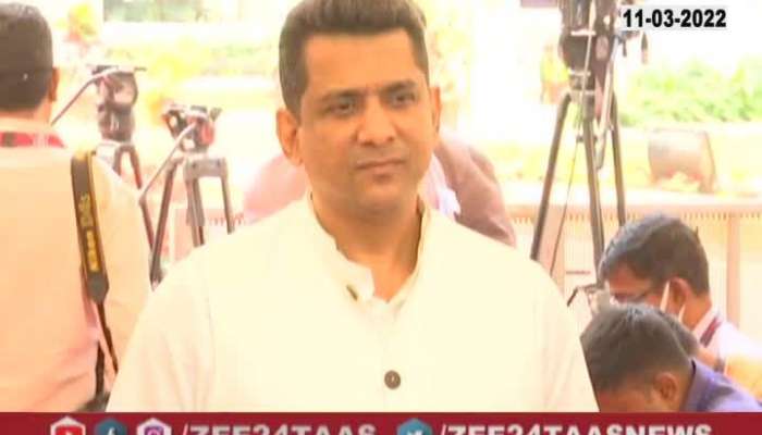 Minister Aslam Shaikh Brief Media Uncut On Election 