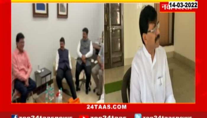 shivsena Sanjay Raut On Fadnavis