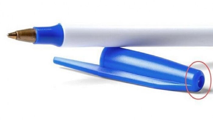 पेनाच्या टोपणला छिद्र का असते? या मागचं कारण अखेर समोर, जाणून तुम्हाला ही वाटेल आश्चर्य