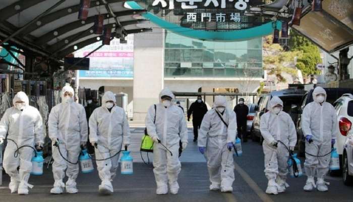 चीननंतर आता दक्षिण कोरियात कोरोनाचा स्फोट