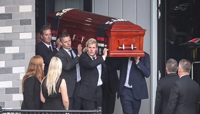 Shane Warne Funeral: ग्लेन मॅकग्रा रडला, वॉर्नला शेवटचा निरोप, फोटो पाहा