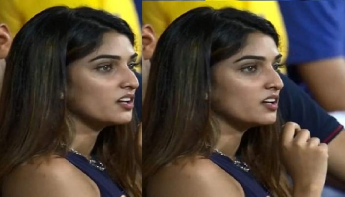 IPL 2022 | कोलकाता विरुद्ध चेन्नई यांच्यातील सामन्यादरम्यान Mystery Girl चं दर्शन, चाहत्यांच्या मनावर मोहिनी 