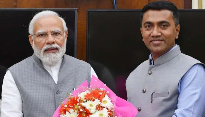 गोव्यात डॉ. प्रमोद सावंतांनी घेतली दुसऱ्यांदा मुख्यमंत्रिपदाची शपथ, पंतप्रधान नरेंद्र मोदी यांची खास उपस्थिती