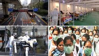 चीनमध्ये लॉकडाऊन, फ्रान्समध्ये रुग्णालय फूल, जर्मनी-यूकेत परिस्थिती चिंताजनक