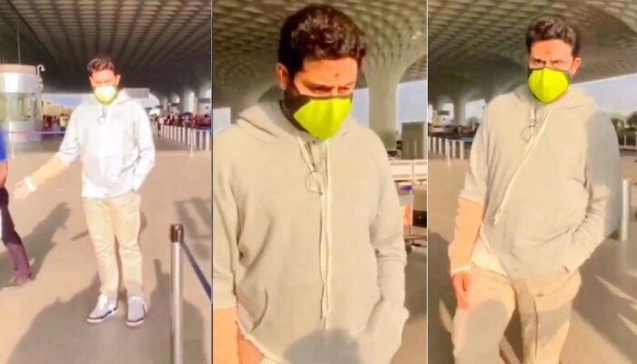 एअरपोर्टवरच संतापला अभिषेक बच्चन; Viral Video मधून सत्य समोर 