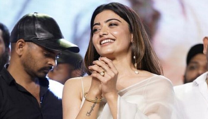 Rashmika Mandanna च्या हातावर बनवलेल्या टॅटूचं रहस्य अखेर उघड