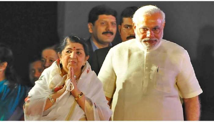 Lata Mangeshkar : पंतप्रधान नरेंद्र मोदी यांना पहिला &#039;लता दीनानाथ मंगेशकर&#039; पुरस्कार जाहीर