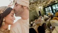 Alia ला वरमाला घालताना Ranbir नं हे काय केलं... व्हिडीओ सोशल मीडियावर व्हायरल