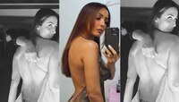 Malaika Arora चा बॅकलेस लूक, पण तिच्या ड्रेसची दोरी खेचणारी 'ती' व्यक्ती को